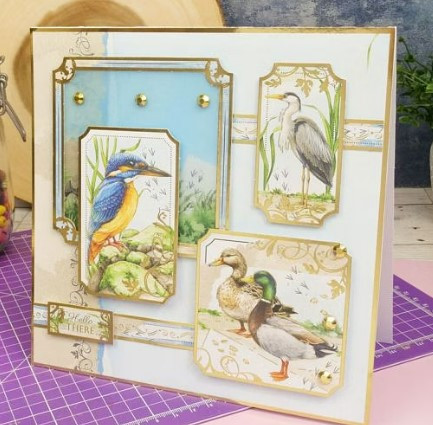 Hunkydory Crafts Botanical Birds Luxury Topper Collection BBIRD101