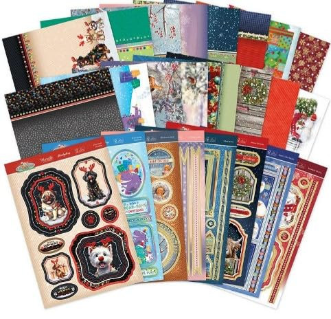 Hunkydory Crafts Cute Christmas Luxury Topper Collection CUTE24-101