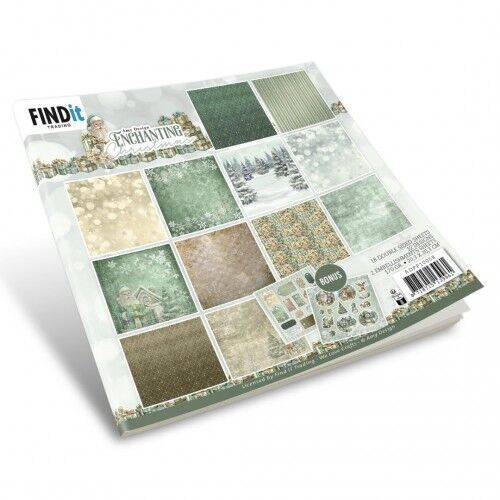 Find It Trading Amy Design 8"x8" Paper Pack- Enchanting Christmas ADPP10058