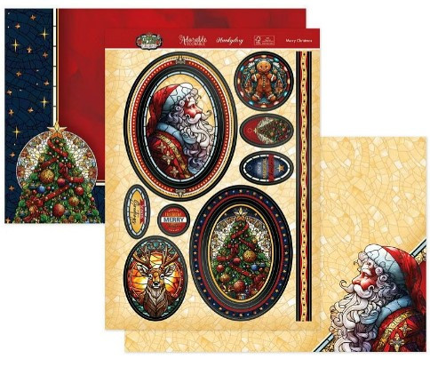 Hunkydory Crafts Stained Glass Christmas a Fabulous Finishes Collection SGC101