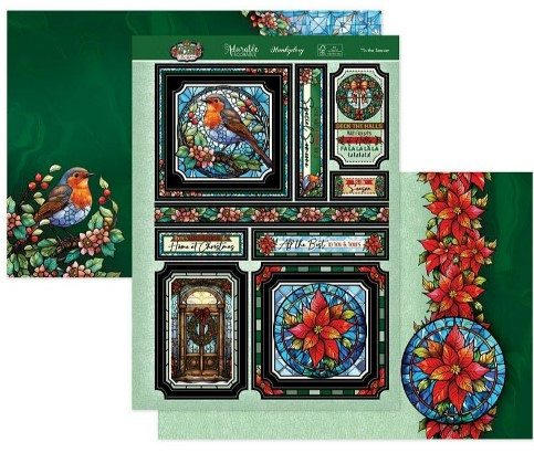 Hunkydory Crafts Stained Glass Christmas a Fabulous Finishes Collection SGC101
