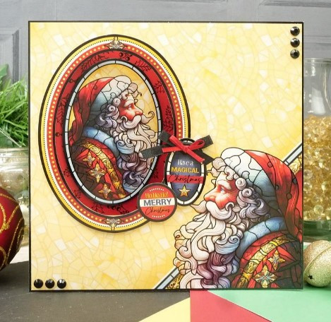 Hunkydory Crafts Stained Glass Christmas a Fabulous Finishes Collection SGC101