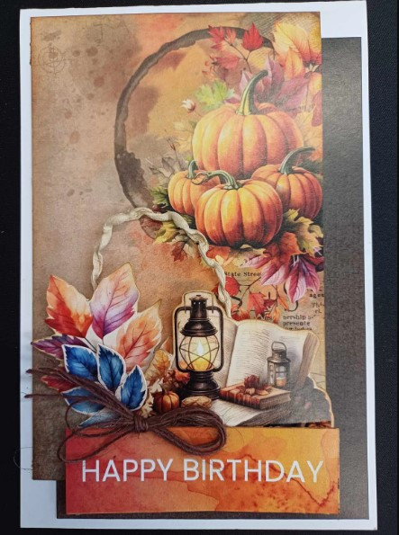 3Quarter Designs- Falling Leaves- 6x4 Card Pack