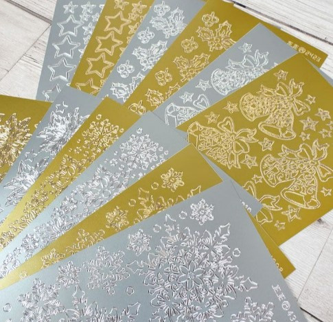 Hunkydory Crafts- Peel Offs- Set 2- Embellishments