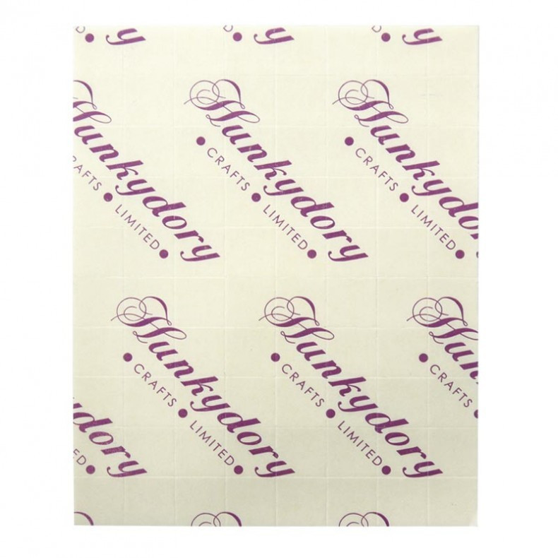 Hunkydory Foam Pads 1mm Deep 12x12mm 80 Foam Squares