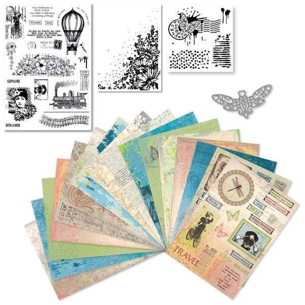 Indigo Blue Mixed Media Special 2 Box Kit