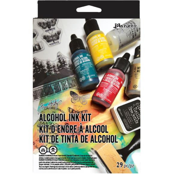 Ranger Tim Holtz Alcohol Ink Kit- 29pc