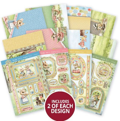 Hunkydory Crafts A Woodland Story- By The Riverside Luxury Topper Collection RIVER101