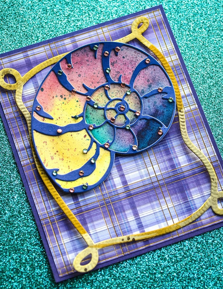 Memory Box 100% Steel Grand Spiral Shell Cutting Die- 94567