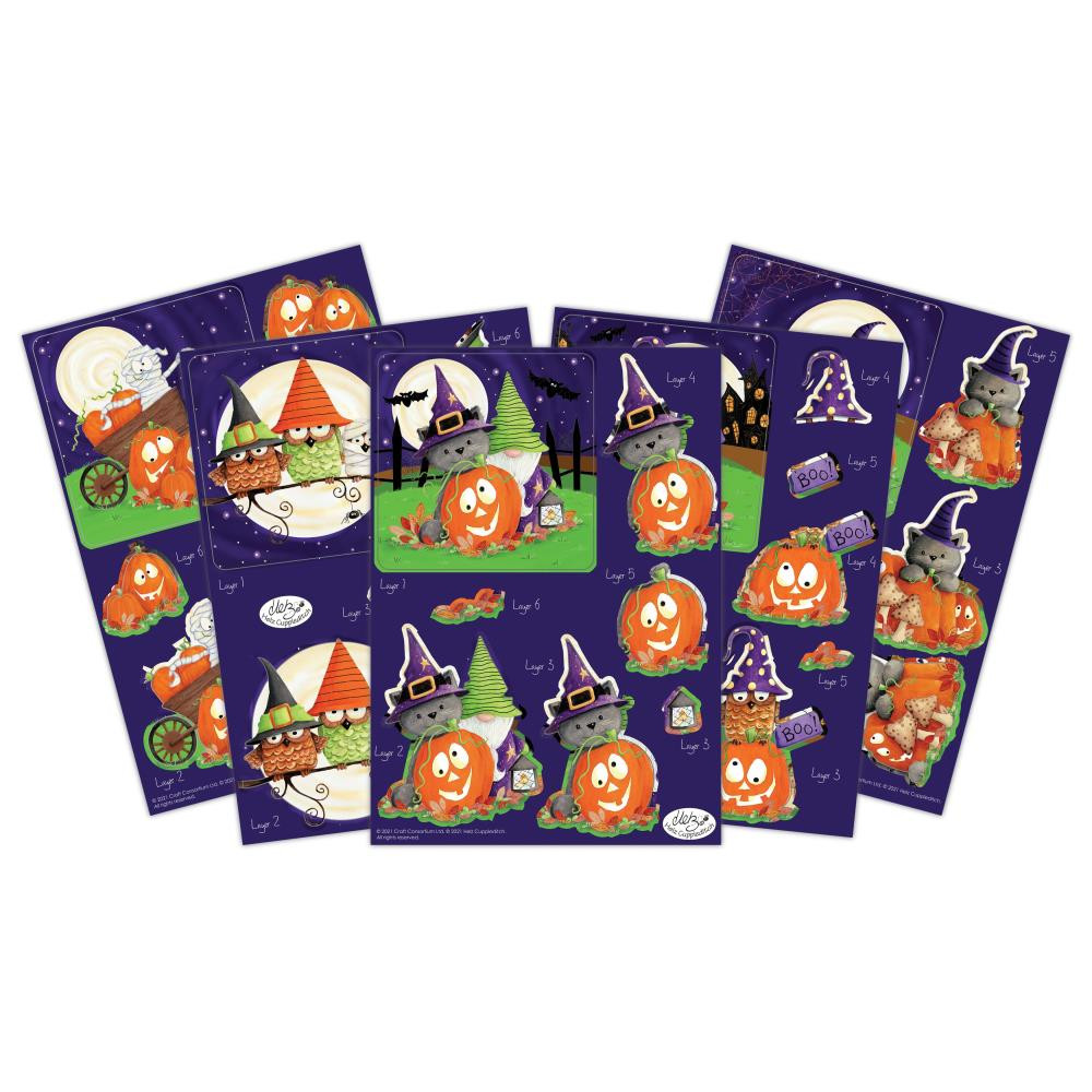 Craft Consortium Happy Haunting- 3D Decoupage