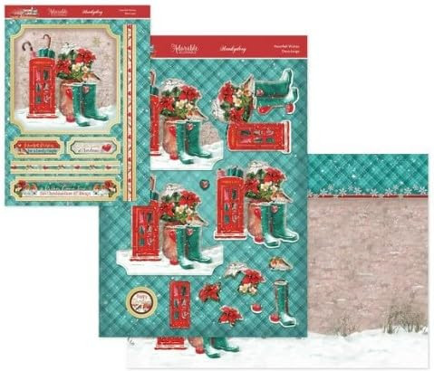 Hunkydory Crafts A Very Merry Christmas Deco-Large Topper Set - Heartfelt Wishes - MERRYDEC906