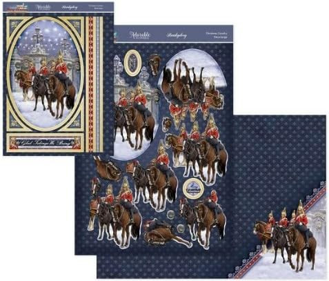 Hunkydory Crafts A Very Merry Christmas Deco-Large Topper Set - Christmas Cavalry - MERRYDEC904