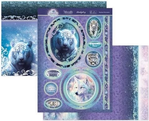 Hunkydory Crafts Enchanted Winter Luxury Topper Set- Mystical Mountains ENWIN903
