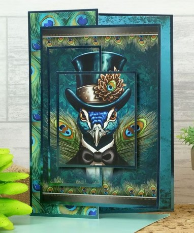 Hunkydory Crafts The Little Book of Peacocks - LBK331