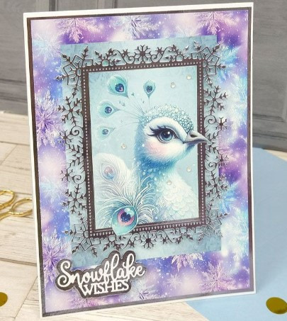 Hunkydory Crafts The Little Book of Peacocks - LBK331