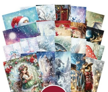 Hunkydory Crafts The Little Book of Festive Wonder LBK324