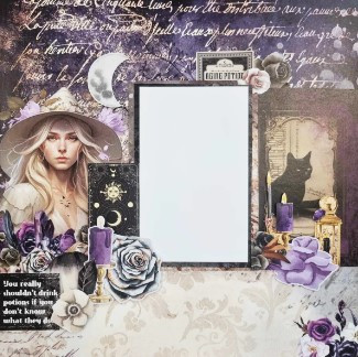 3Quarter Designs- Magic Potion- 12x12 Designer Paper & Diecuts Collection