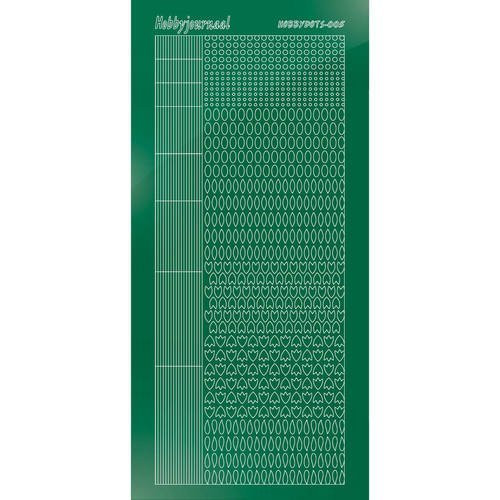 Find It Trading Hobbydots sticker style 5- Mirror - Green