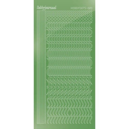 Find It Trading Hobbydots sticker style 20 - Mirror - Lime
