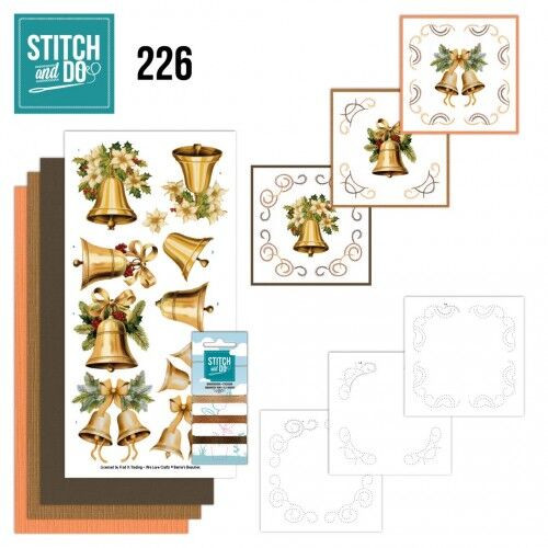 Find It Trading Stitch and Do 226 - Berrie's Beauties- Glowing Christmas- Embroidery on Paper kit