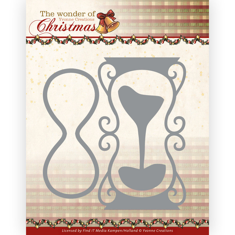 Find It Trading Yvonne Creations- The Wonder of Christmas- Sand Glass Die Set