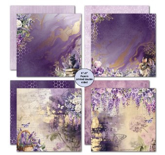 3Quarter Designs- Lilac Euphoria- 6x6 Double-Sided Paper Pack