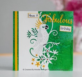 Creative Expressions Paper Cuts Collection - Charming Parrot Edger Die