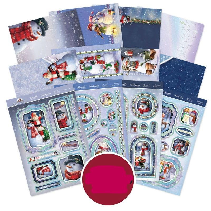 Hunkydory Crafts- Frosty & Friends- Luxury Topper Collection FAF101