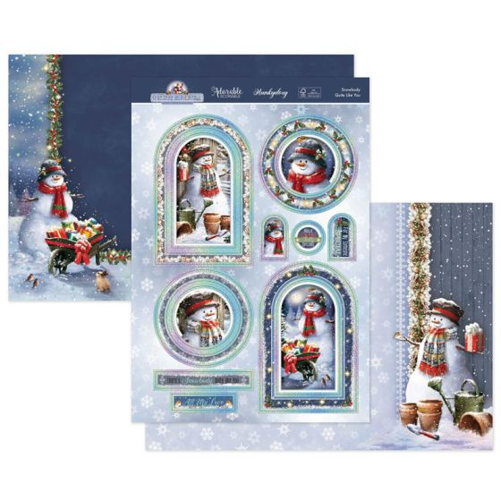 Hunkydory Crafts- Frosty & Friends- Luxury Topper Collection FAF101