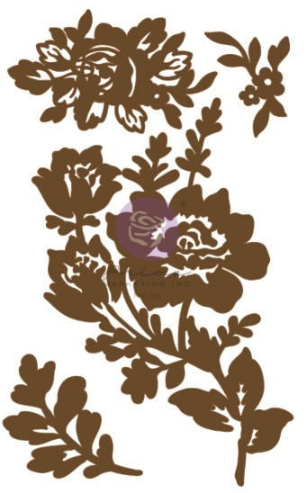 Prima Decorative Chipboard- Dainty But Wild