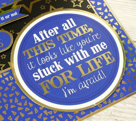 Hunkydory Crafts Humour- Luxury Card Topper Collection