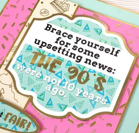 Hunkydory Crafts Humour- Luxury Card Topper Collection