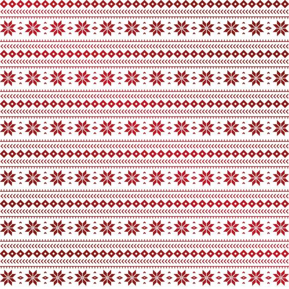 Crafter's Companion 12"X12" Luxury Foiled Acetate- Festive Red and Green