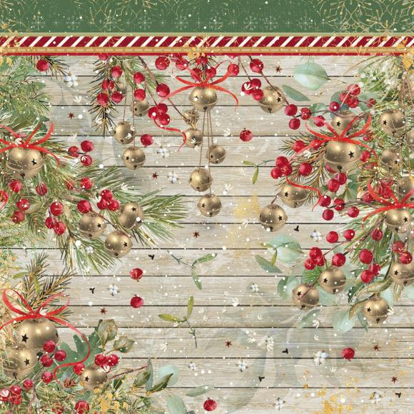 Crafter's Companion 12"X12" Paper Pad- Jingle All the Way