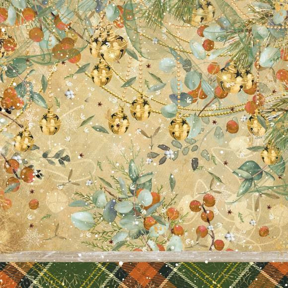 Crafter's Companion 12"X12" Paper Pad- Jingle All the Way