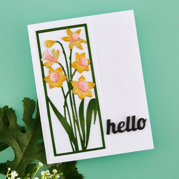 Spellbinders by Simon Hurley Cutting Die- Daffodil Frame