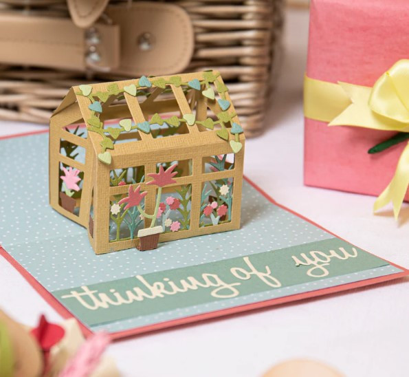 Sizzix Thinlits Die by Lisa Jones-Pop-Up Garden