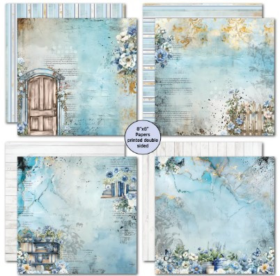 3Quarter Designs- Delicate Harmony- 8x8 Paper Pack