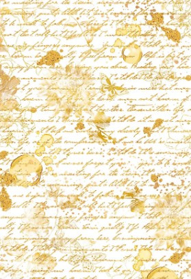 Ciao Bella A4 Vellum Paper- 6 sheets- 5 Printed Patterns + 1 White Sheet- Indigo