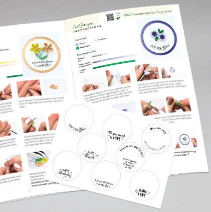 Katy Sue Design- Quilling Card Kit- Mini Sentiments