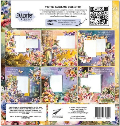 3Quarter Designs- Visiting Fairyland- 12x12 Designer Paper & Diecuts Collection