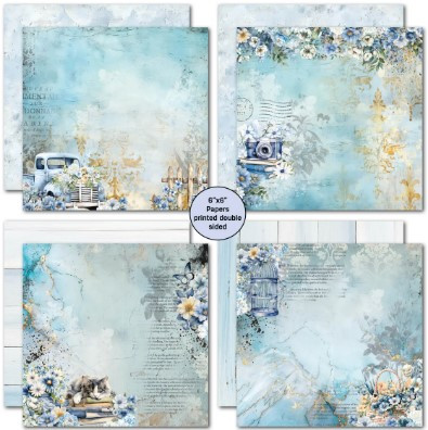 3Quarter Designs- Delicate Harmony- 6x6 Double-Sided Paper Pack