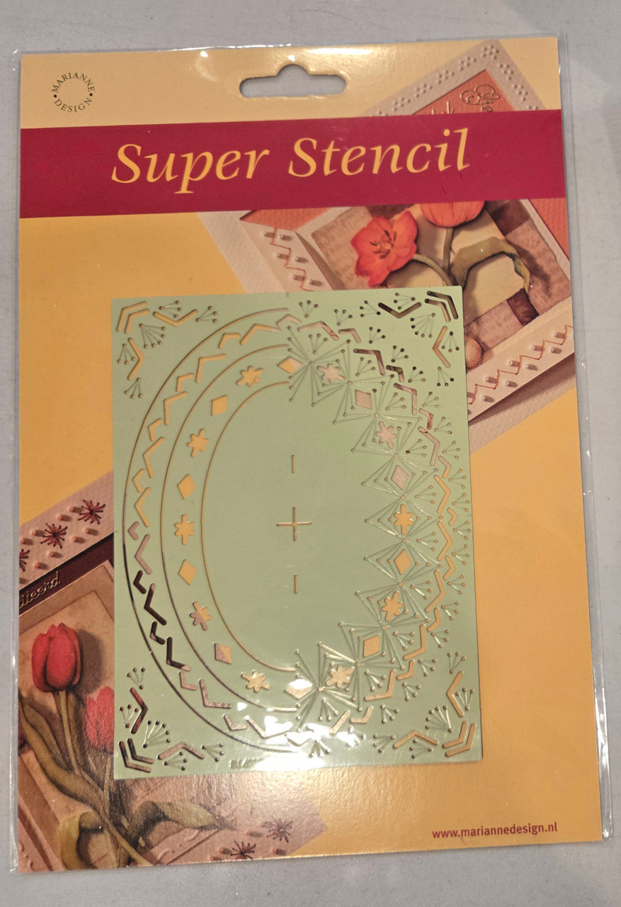 Marianne Design- Super Stencil- SU4008