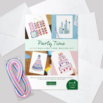 Katy Sue Design- Quilling Card Kit- Party Time