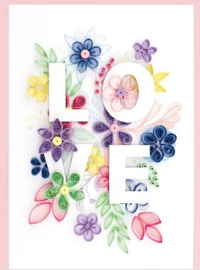 Katy Sue Design- Quilling Card Kit- Love