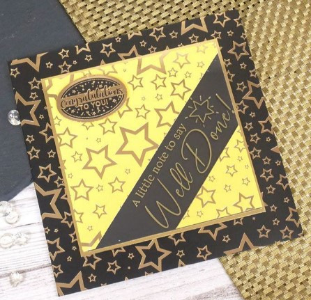Hunkydory Crafts Luxury Foiled Acetate- Card Wraps LFACW101