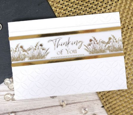 Hunkydory Crafts Luxury Foiled Acetate- Card Wraps LFACW101