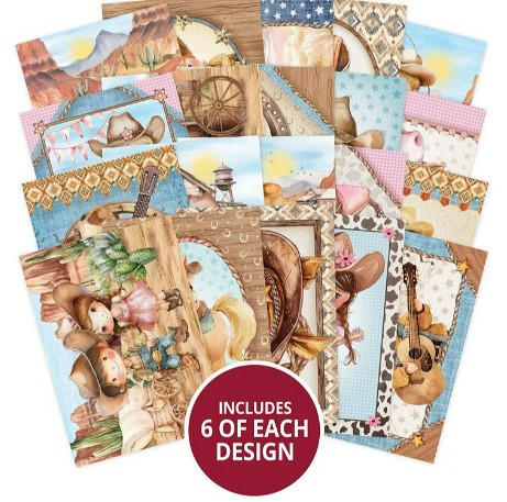 Hunkydory Crafts The Little Book of Wild West LBK337