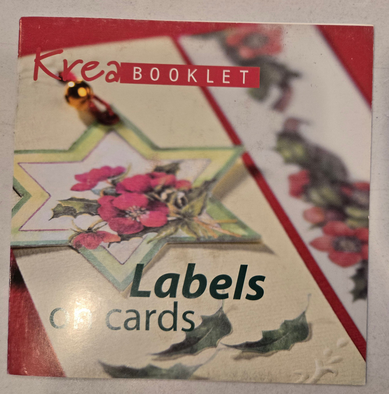 Kreabooklet- Labels on Cards