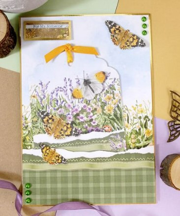 Hunkydory Crafts- Garden Treasures- Tag Pad- GARD103